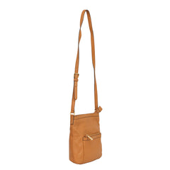 MICHAEL KORS BROWN UTILITY CROSSBODY