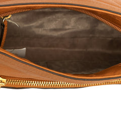 MICHAEL KORS BROWN UTILITY CROSSBODY