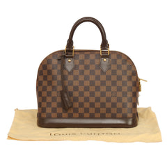 LOUIS VUITTON DAMIER ALMA PM HANDBAG