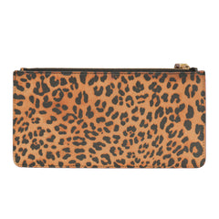 SALVATORE FERRAGAMO ANIMAL PRINT SAFFIANO POUCH