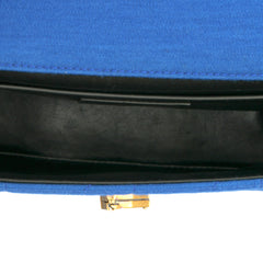 YVES SAINT LAURENT BLUE JAMIE MEDIUM SHOULDER BAG