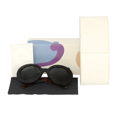 Prada Minimal Baroque Round Sunglasses