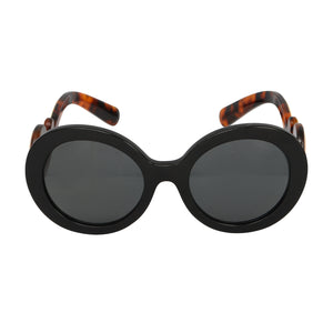 Prada Minimal Baroque Round Sunglasses