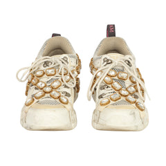 Gucci Size- EU 36.5 Flashtrek Crystal Sneaker