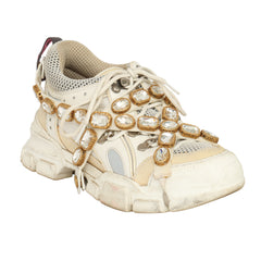 Gucci Size- EU 36.5 Flashtrek Crystal Sneaker
