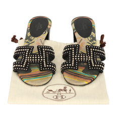 Hermes Size: EU 36.5 Oasis Studded Sandal