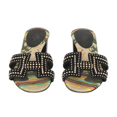 Hermes Size: EU 36.5 Oasis Studded Sandal