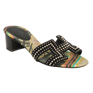 Hermes Size: EU 36.5 Oasis Studded Sandal