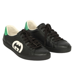 Gucci Size: EU 42 Ace Interlocking GG Leather Sneaker