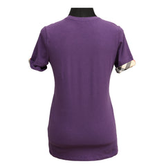 Burberry Size: M Purple T Shirt