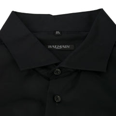 Balmain Size: 2XL Black Logo Shirt