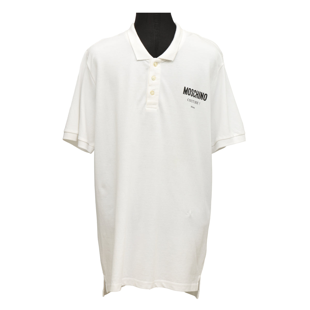 Moschino Size: EU 48 Milano Block Logo Polo T Shirt