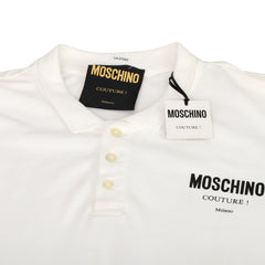 Moschino Size: EU 48 Milano Block Logo Polo T Shirt