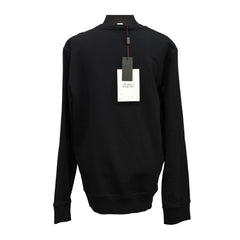 Alexander McQueen Size: XXXL Black Logo Polo Sweatshirt
