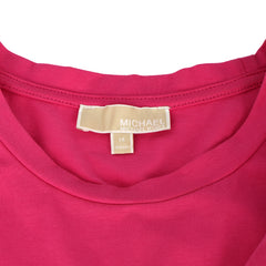 Michael Kors Kids Size: 8-10 Years Pink Logo T Shirt