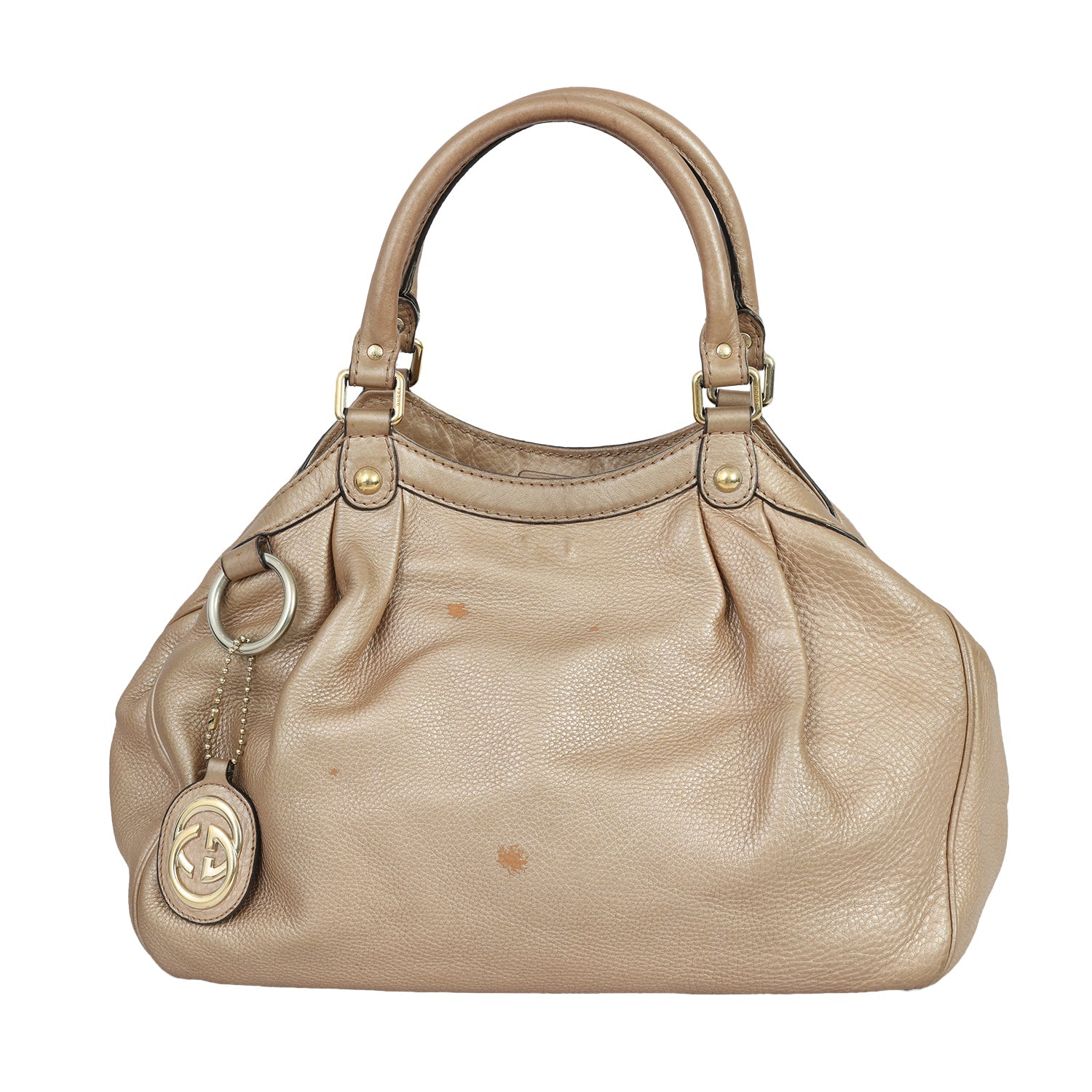 GUCCI METALLIC SUKEY SHOULDER BAG 