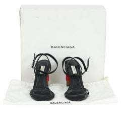 BALENCIAGA EU-37.5 BISTROT HEELS 