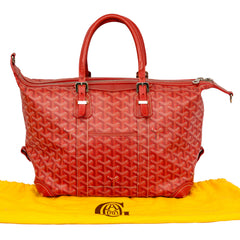 GOYARD GOYARDINE CANVAS BOEING 30 BOSTON BAG