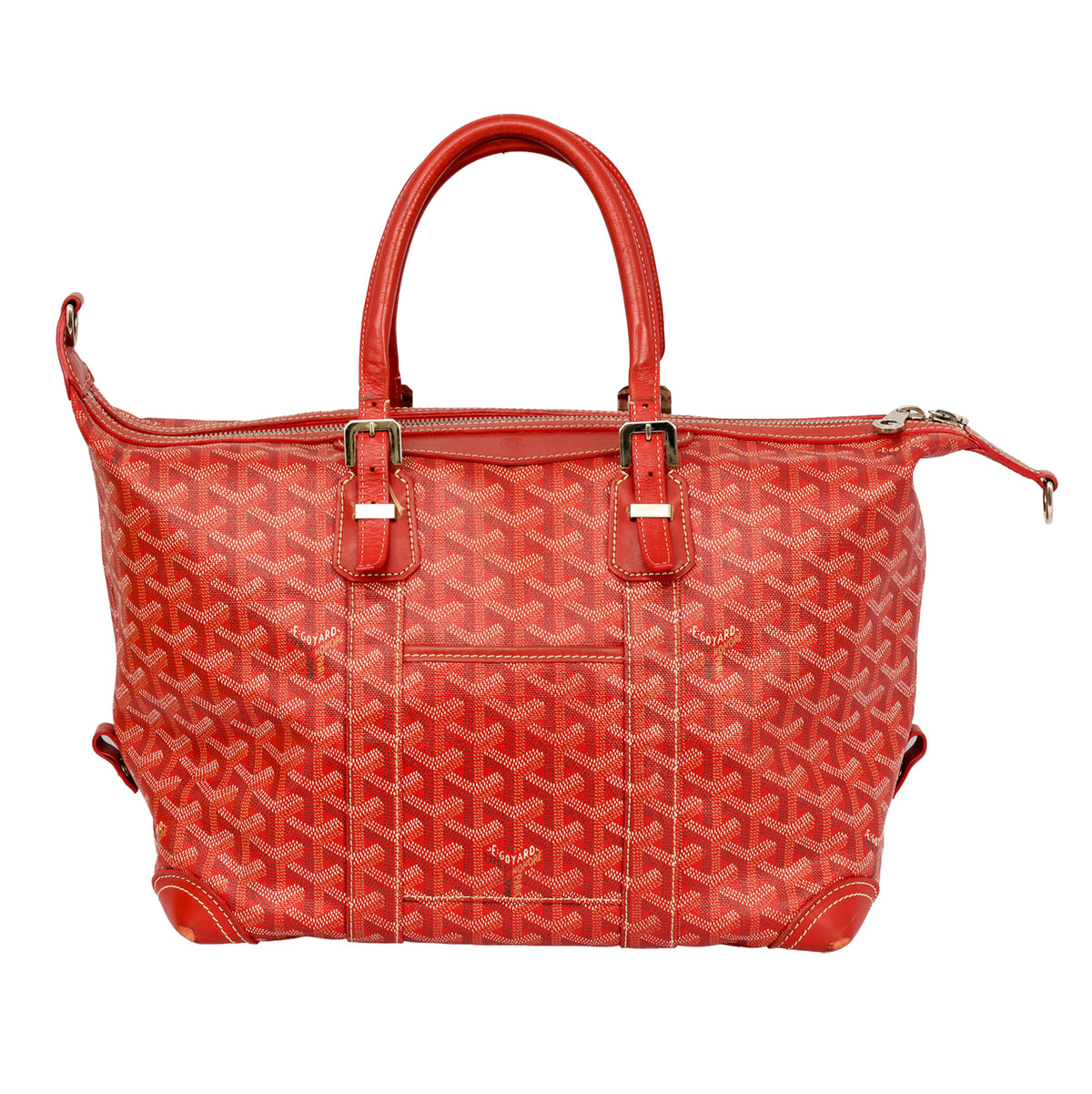 GOYARD GOYARDINE CANVAS BOEING 30 BOSTON BAG