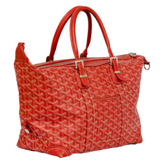 GOYARD GOYARDINE CANVAS BOEING 30 BOSTON BAG