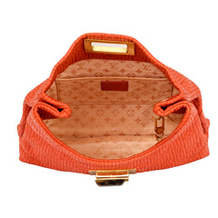 LOUIS VUITTON LIMITED EDITION MONOGRAM CUIR ALTAIR CLUTCH BAG