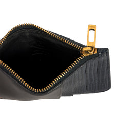 TOD’S ICONIC METAL T TIMELESS LOGO CARD HOLDER