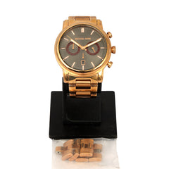 MICHAEL KORS CHRONOGRAPH GUNMETAL DIAL MEN’S WATCH