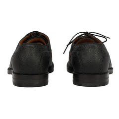 GUCCI EU 43.5/ 9.5 STRAND WINGTIP WEB STRIPE OXFORD