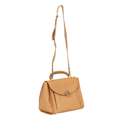 SALVATORE FERRAGAMO SOFIA GANCINI FLIP-LOCK CLOSURE HANDBAG