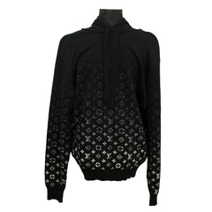 LOUIS VUITTON SIZE XL MONOGRAM GRADIENT PATTERN HOODIE
