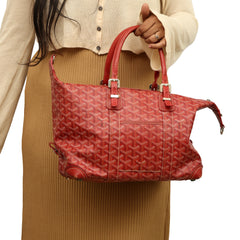 GOYARD GOYARDINE CANVAS BOEING 30 BOSTON BAG