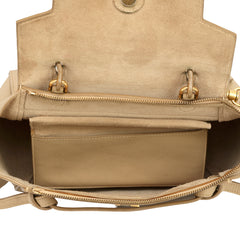 CELINE GRAINED CALFSKIN LEATHER MICRO BELT BAG