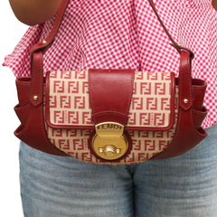 FEDNI ZUCCHINO BORSA TUC COMPILATION SHOULDER BAG