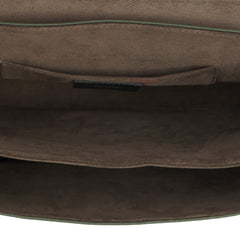 Fendi Medium Scalloped Leather Kan I Shoulder Bag