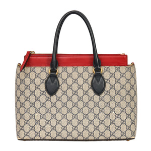 Gucci GG Supreme Linea A Small Satchel Handbag