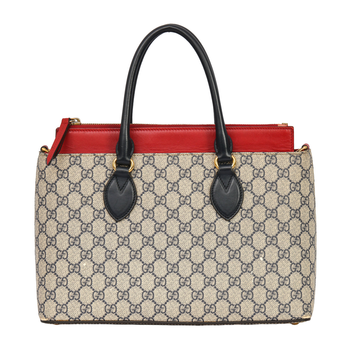 Gucci GG Supreme Linea A Small Satchel Handbag