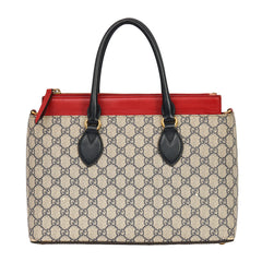 Gucci GG Supreme Linea A Small Satchel Handbag