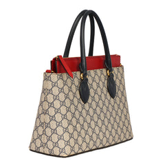 Gucci GG Supreme Linea A Small Satchel Handbag