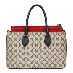Gucci GG Supreme Linea A Small Satchel Handbag