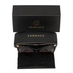 VERSACE GOLD LOGO MEDUSA SUNGLASSES