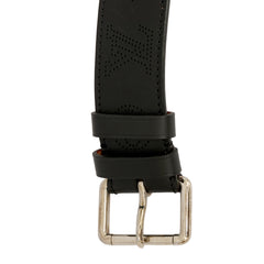 LOUIS VUITTON SIZE 85 CM 34 INCHES MONOGRAM MAHINA PERFORATED BUCKLE BELT