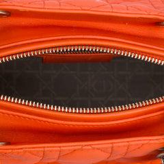 Christian Dior Lady Dior Cannage Quilted Leather Handbag