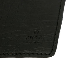 GUCCI BLACK GG SUPREME LONG WALLET