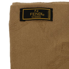 FENDI CASHMERE MONOGRAM UNISEX SCARF