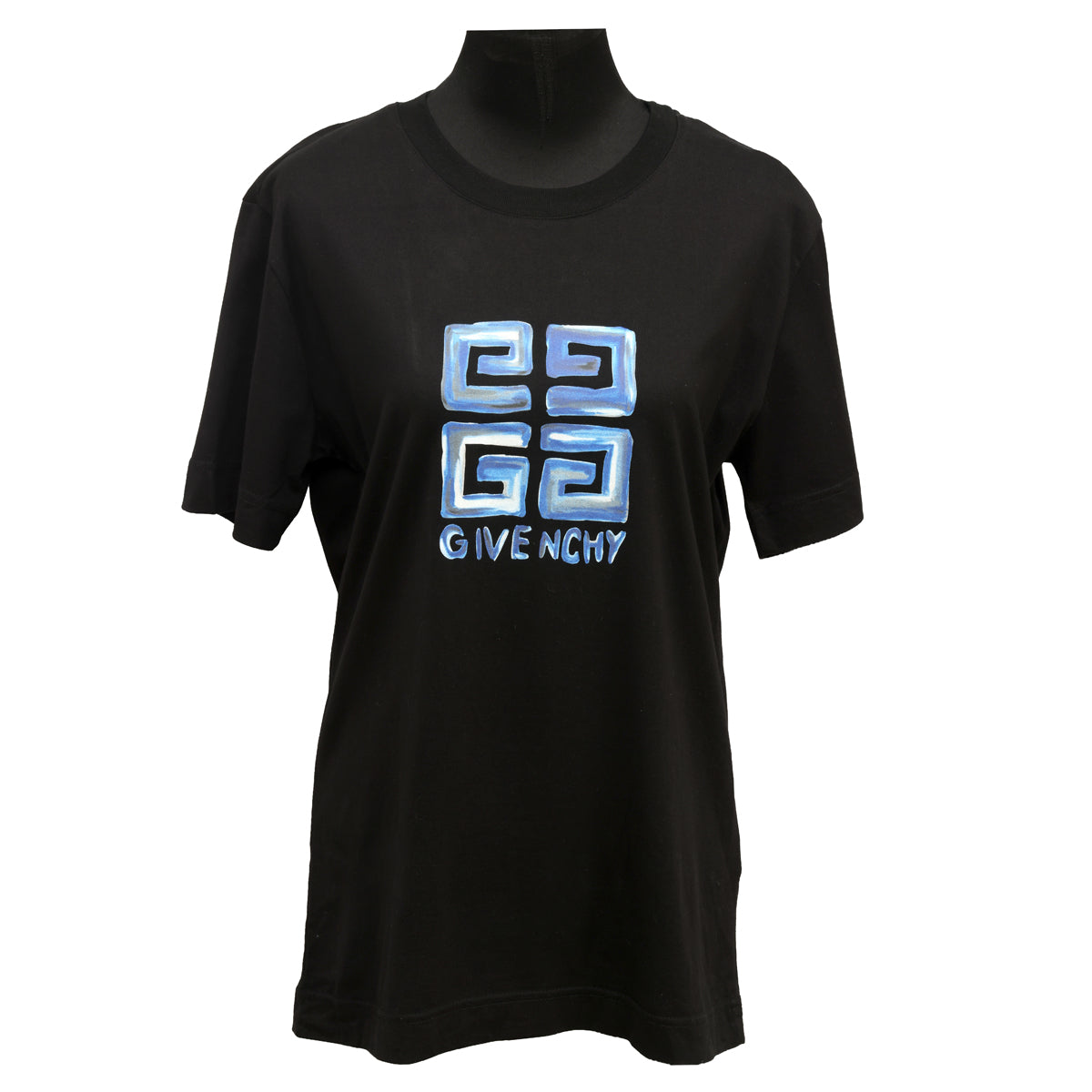 GIVENCHY SIZE-M 4G LOGO SLIM FIT T-SHIRT
