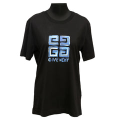 GIVENCHY SIZE-M 4G LOGO SLIM FIT T-SHIRT