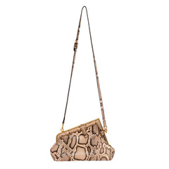 Fendi First Small Python Clutch Bag