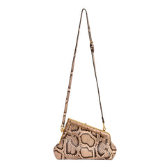 Fendi First Small Python Clutch Bag