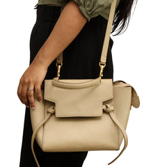 CELINE GRAINED CALFSKIN LEATHER MICRO BELT BAG