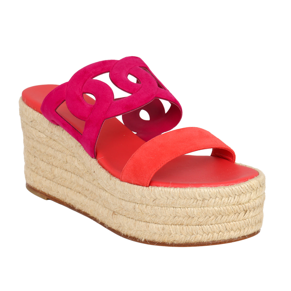 Hermes Size: EU 39 Ithea 30 Wedge Espadrille Sandals